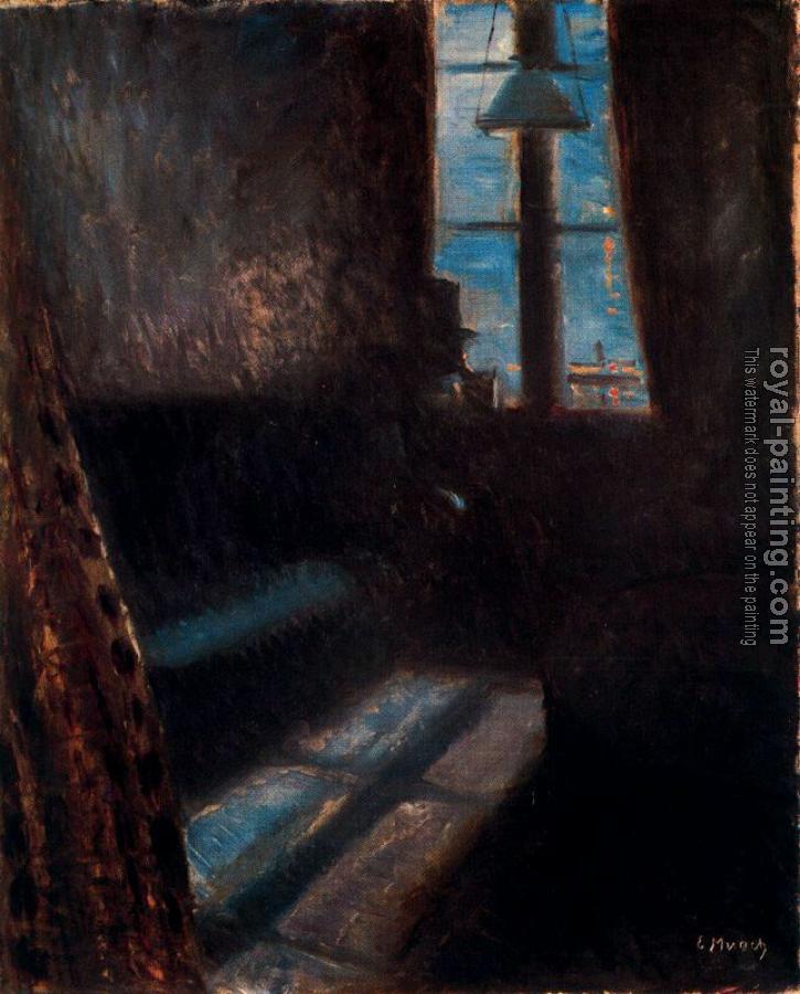 Edvard Munch : Night in St Cloud